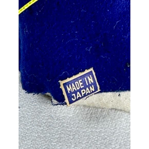 Nativity Wiseman Vintage Mid-Century Japan Felt & Gold Foil Cardboard Ornament - Picture 5 of 7